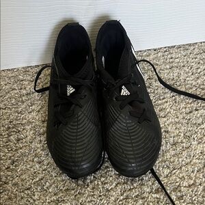 Adidas Black Performance Cleats